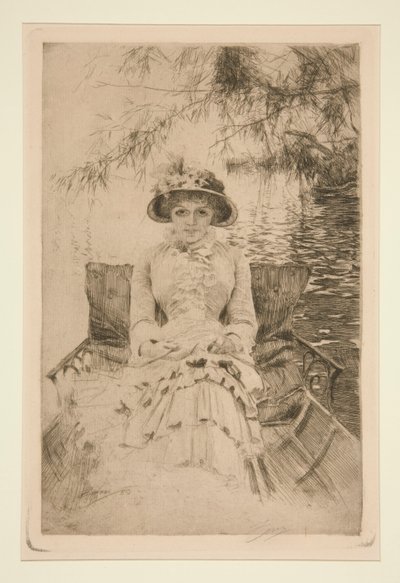 Thamesilla tekijältä Anders Leonard Zorn