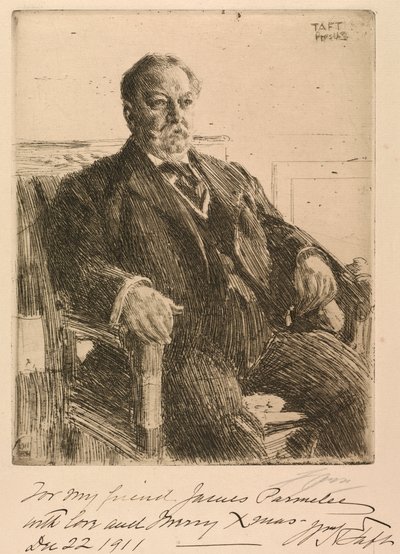 Presidentti William Howard Taft tekijältä Anders Leonard Zorn