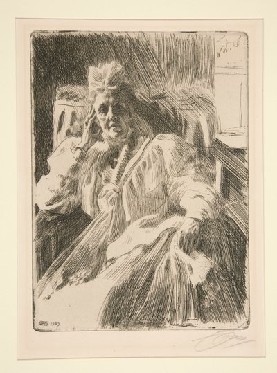 Kuningatar Sofia tekijältä Anders Leonard Zorn