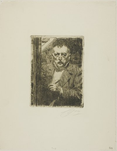 Omakuva 1911 tekijältä Anders Leonard Zorn