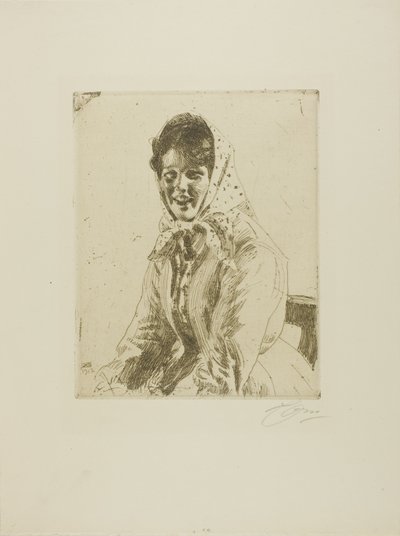 Skeri tyttö tekijältä Anders Leonard Zorn