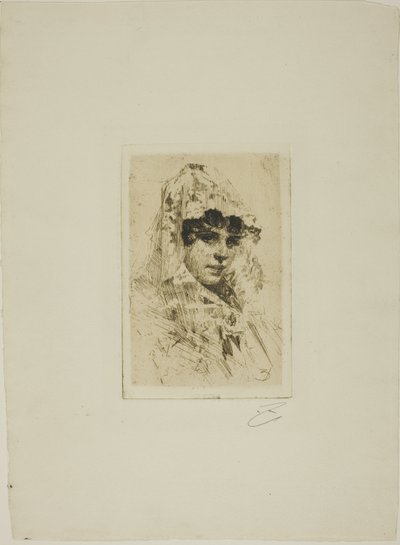 Espanjalainen nainen tekijältä Anders Leonard Zorn
