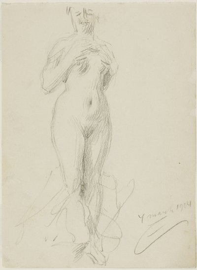 Pysyvä nainen alaston tekijältä Anders Leonard Zorn