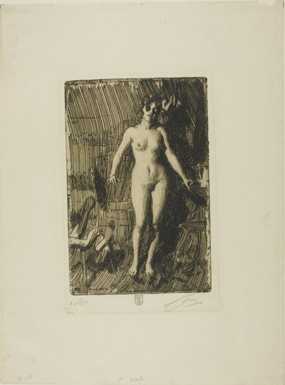 Seisova malli tekijältä Anders Leonard Zorn