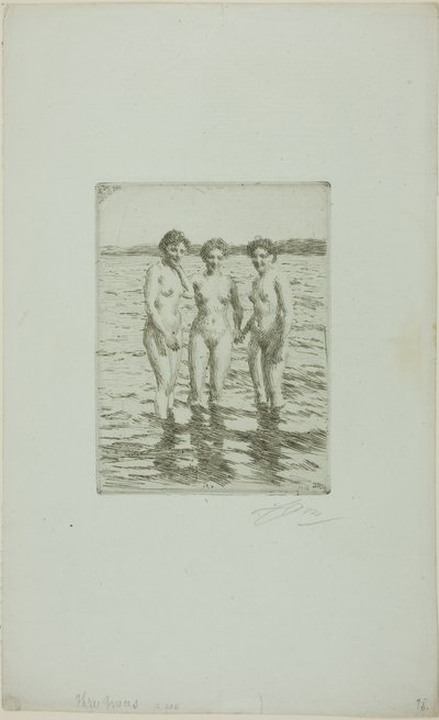 Kolme armoa tekijältä Anders Leonard Zorn