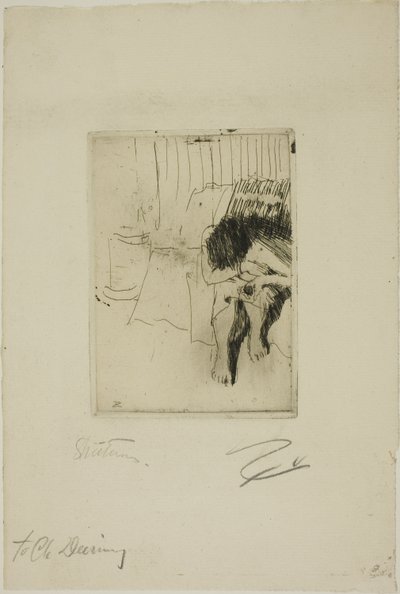 Väsynyt malli tekijältä Anders Leonard Zorn