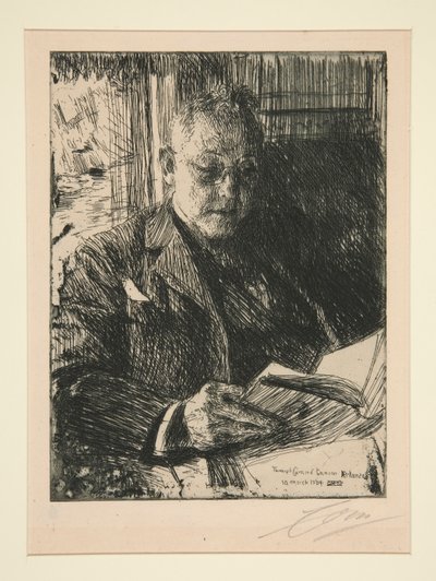 Matkakumppani tekijältä Anders Leonard Zorn