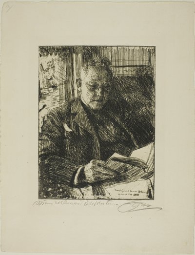 Matkakumppani (Mr. Ch. Deering) tekijältä Anders Leonard Zorn