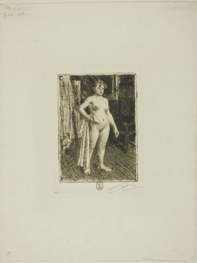 Venus La Villettesta tekijältä Anders Leonard Zorn