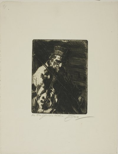Kyläviulisti tekijältä Anders Leonard Zorn