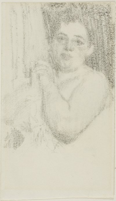 Nainen kädet puristettuna tekijältä Anders Zorn