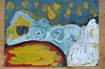 SININEN NAINEN ALASTI tekijältä Ando Gilardi