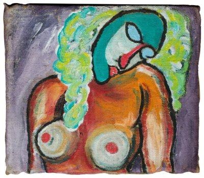 TÖRKEYS MODIGLIANILLE - NAINEN NUKKUU tekijältä Ando Gilardi