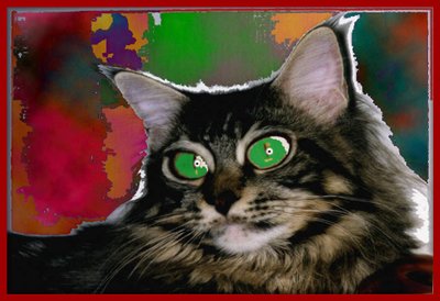 STREGATTONE, 2004 (Digitaalinen maalaus) tekijältä Ando Gilardi