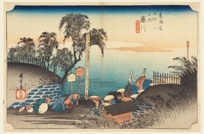 Fujikawa, ah p loa ch of the mies, jäsen te fifty-3 S tachi sound s of te urbane alempi d tekijältä Ando Hiroshige