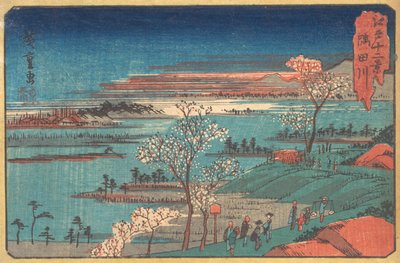 Gotenyaman kukkia. tekijältä Ando Hiroshige