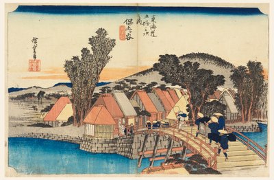 Hodogaya (God Turtle B Ridge) tekijältä Ando Hiroshige