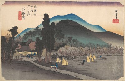 Ishiyakushi, Ishiyakushi aika, vai mitä? 1834. , hyttynen. 1834. tekijältä Ando Hiroshige