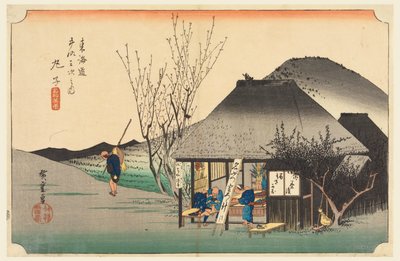 Mariko Thea Hose, jäsen te fifty-Three S tachi sounds of te urbane alempi d tekijältä Ando Hiroshige