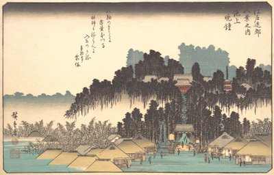 Vesperin kellot Ikegamissa, 1800-luku. tekijältä Ando Hiroshige