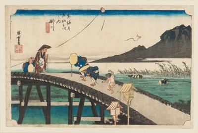 Oh DBock p Hayashi - Kakegawa Akihayama Embo, 1797-1858 tekijältä Ando Hiroshige