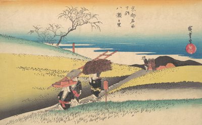 Yase no Sato, n. 1834, n. 1834. tekijältä Ando Hiroshige
