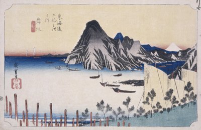 Näkymä Imagirista tekijältä Ando or Utagawa Hiroshige