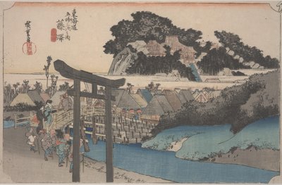 Fujisawa tekijältä Ando or Utagawa Hiroshige