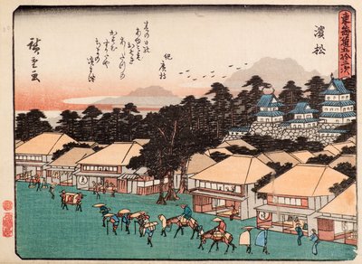 Hamamatsu tekijältä Ando or Utagawa Hiroshige