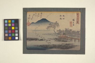 Ishiyama tekijältä Ando or Utagawa Hiroshige