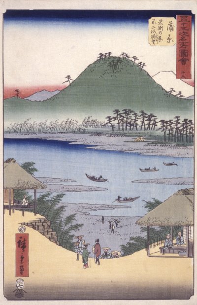 kammio tekijältä Ando or Utagawa Hiroshige