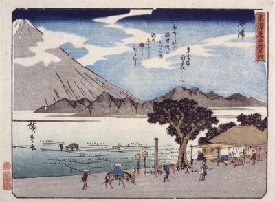 Numazu tekijältä Ando or Utagawa Hiroshige