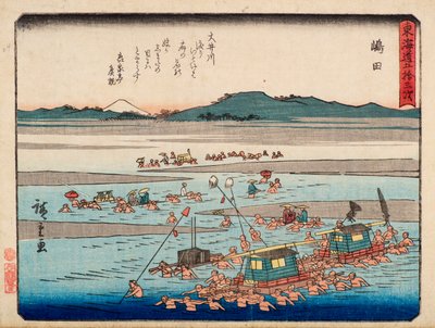 Shimada tekijältä Ando or Utagawa Hiroshige