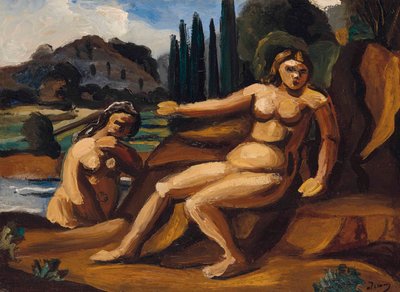 KAKSI UIMARIA MAISEMASSA tekijältä Andre Derain