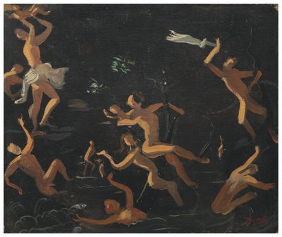 Nymfit kylvyssä tekijältä Andre Derain