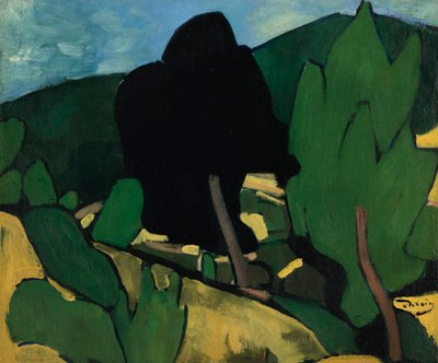 Maisema Cassis tekijältä Andre Derain