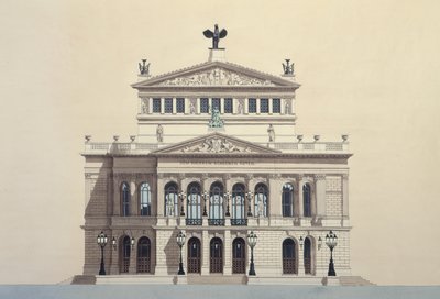 Oopperatalo, Frankfurt, Saksa tekijältä Andras Kaldor