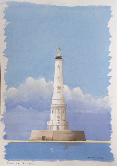 Corduanin majakka, Pointe de Grave, Gironde, Ranska tekijältä Andras Kaldor