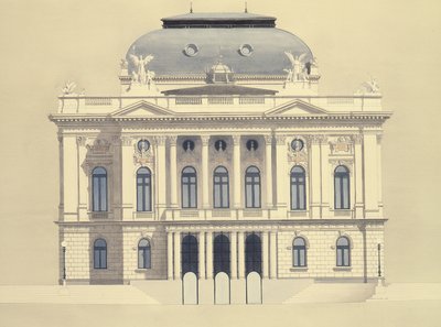 Zürichin oopperatalo, Zürich, Sveitsi tekijältä Andras Kaldor