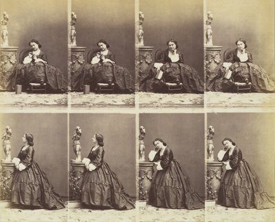 Bertha, 1862. tekijältä Andre Adolphe Eugene Disderi