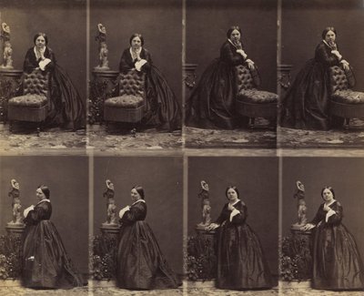 Berthe, 22. tammikuuta 1862 - huhtikuuta 1862. tekijältä Andre Adolphe Eugene Disderi
