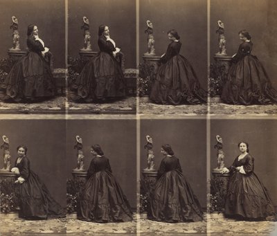 Berthe, 22. tammikuuta 1862 - huhtikuuta 1862. tekijältä Andre Adolphe Eugene Disderi