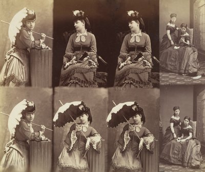 Gabrielle, M. Gutierrez de Estrada, 1867. tekijältä Andre Adolphe Eugene Disderi