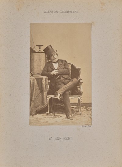 Seriffi Canrobert tekijältä Andre Adolphe Eugene Disderi