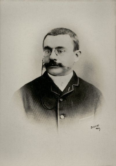 Theophile Delcassen muotokuva (kuva) tekijältä Andre Adolphe Eugene Disderi