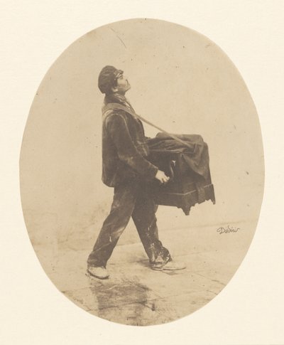 The Organ Grinder tekijältä Andre Adolphe Eugene Disderi