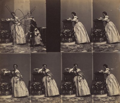 V Queniaus, touko-kesäkuu 1860. tekijältä Andre Adolphe Eugene Disderi