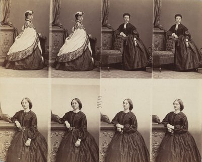 du Beaumenil, Forsyth, octubre de 1862-11 de febrer de 1863. Finès tekijältä Andre Adolphe Eugene Disderi