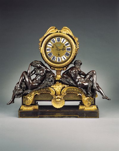 Kello d "Epoque Regence tekijältä Andre Charles Boulle