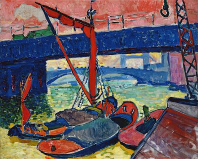 Proomut Thamesilla tekijältä Andre Derain
